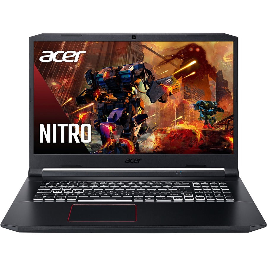 Acer Nitro 5 AN517-52 AN517-52-59RD 17.3" Gaming Notebook - Full HD - 1920 x 1080 - Intel Core i5 10th Gen i5-10300H Quad-core (4 Core) 2.50 GHz - 8 GB RAM - 512 GB SSD - Obsidian Black NH.Q82AA.002