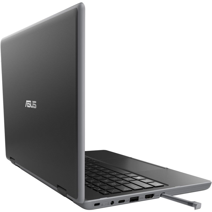 Ordinateur portable robuste à écran tactile Asus BR1100F BR1100FKA-YS02T 11,6" - HD - 1366 x 768 - Intel Celeron N4500 Dual-core (2 cœurs) 1,10 GHz - 4 Go de RAM - 64 Go de mémoire flash - Gris foncé BR1100FKA-YS02T