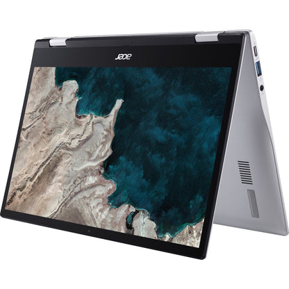 Acer Chromebook Spin 513 CP513-1HL CP513-1HL-S4XG 13.3" Touchscreen 2 in 1 Chromebook - Full HD - 1920 x 1080 Kryo 468 Octa-core (8 Core) 2.10 GHz - 8 GB RAM - 128 GB Flash Memory - Pure Silver NX.HX1AA.003