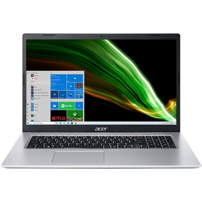 Acer Aspire 3 A317-53 A317-53-53G2 17.3" Notebook - HD+ - 1600 x 900 - Intel Core i5 11th Gen i5-1135G7 Quad-core (4 Core) 2.40 GHz - 8 GB RAM - 512 GB SSD - Pure Silver NX.AD0AA.003