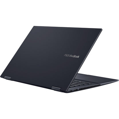 Asus VivoBook Flip 14 TM420 TM420UA-DS71T-CA 14" Touchscreen 2 in 1 Notebook - Full HD - 1920 x 1080 - AMD Ryzen 7 5700U Octa-core (8 Core) 1.80 GHz - 8 GB RAM - 512 GB SSD - Bespoke Black TM420UA-DS71T-CA