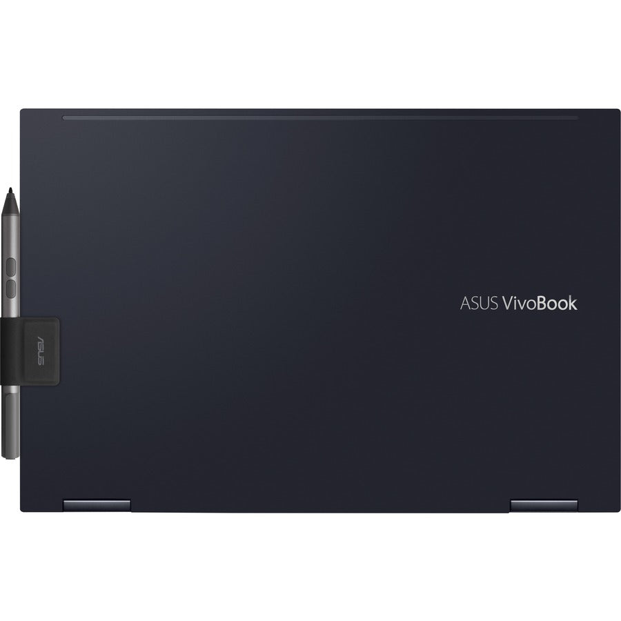 Asus VivoBook Flip 14 TM420 TM420UA-DS71T-CA 14" Touchscreen 2 in 1 Notebook - Full HD - 1920 x 1080 - AMD Ryzen 7 5700U Octa-core (8 Core) 1.80 GHz - 8 GB RAM - 512 GB SSD - Bespoke Black TM420UA-DS71T-CA