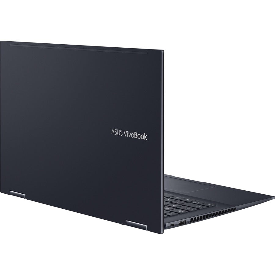 Asus VivoBook Flip 14 TM420 TM420UA-DS71T-CA 14" Touchscreen 2 in 1 Notebook - Full HD - 1920 x 1080 - AMD Ryzen 7 5700U Octa-core (8 Core) 1.80 GHz - 8 GB RAM - 512 GB SSD - Bespoke Black TM420UA-DS71T-CA