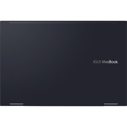 Asus VivoBook Flip 14 TM420 TM420UA-DS71T-CA 14" Touchscreen 2 in 1 Notebook - Full HD - 1920 x 1080 - AMD Ryzen 7 5700U Octa-core (8 Core) 1.80 GHz - 8 GB RAM - 512 GB SSD - Bespoke Black TM420UA-DS71T-CA