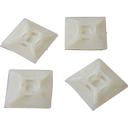 StarTech.com Self-adhesive Nylon Cable Tie Mounts - Pkg of 100 HC102