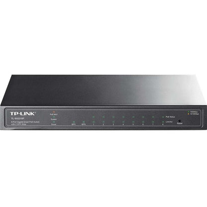 TP-Link 8-Port Gigabit Smart PoE Switch with 2 SFP Slots TL-SG2210P