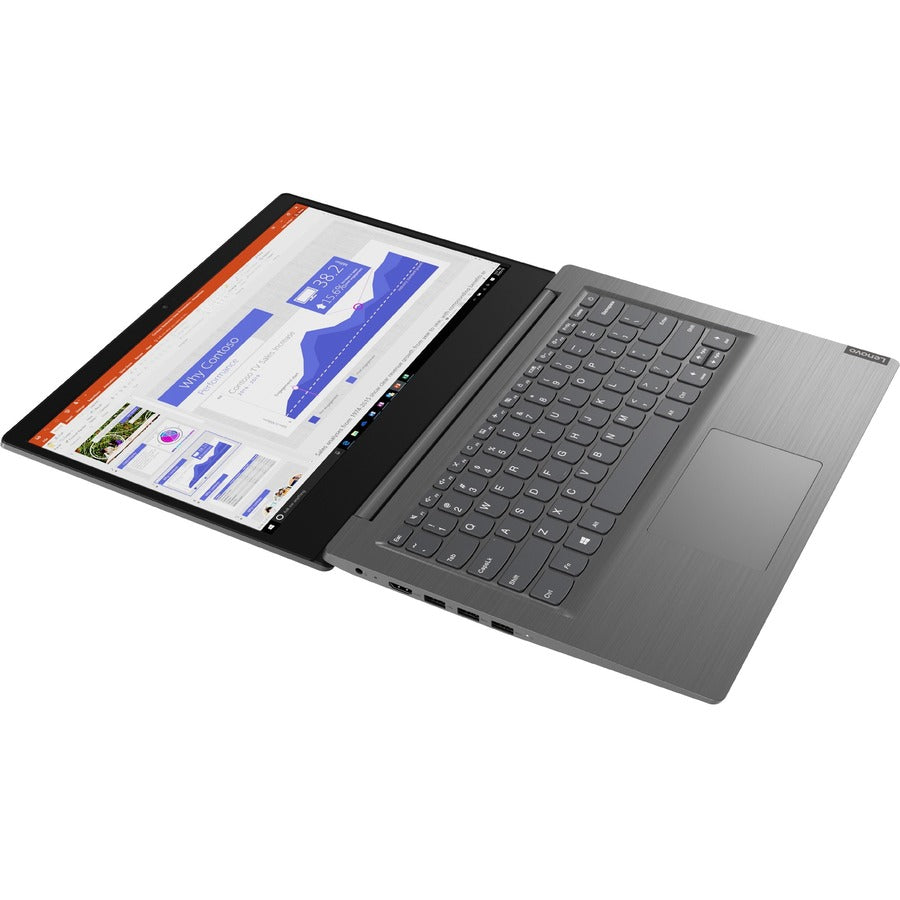 Lenovo V14-IIL 82C401FFUS 14" Notebook - Full HD - 1920 x 1080 - Intel Core i3 10th Gen i3-1005G1 Dual-core (2 Core) 1.20 GHz - 8 GB Total RAM - 256 GB SSD - Gray 82C401FFUS