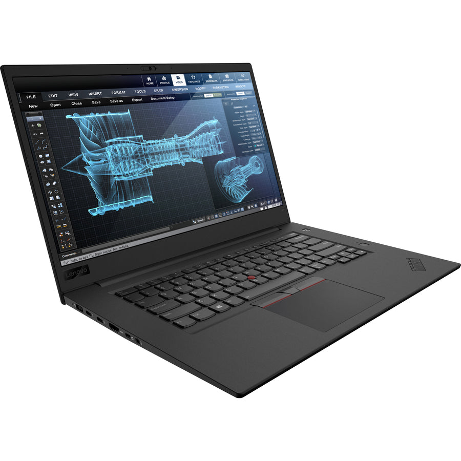 Lenovo ThinkPad P1 20MD003MCA 15.6" Touchscreen Mobile Workstation - 3840 x 2160 - Intel Core i7 8th Gen i7-8850H Hexa-core (6 Core) 2.60 GHz - 32 GB Total RAM - 1 TB SSD 20MD003MCA