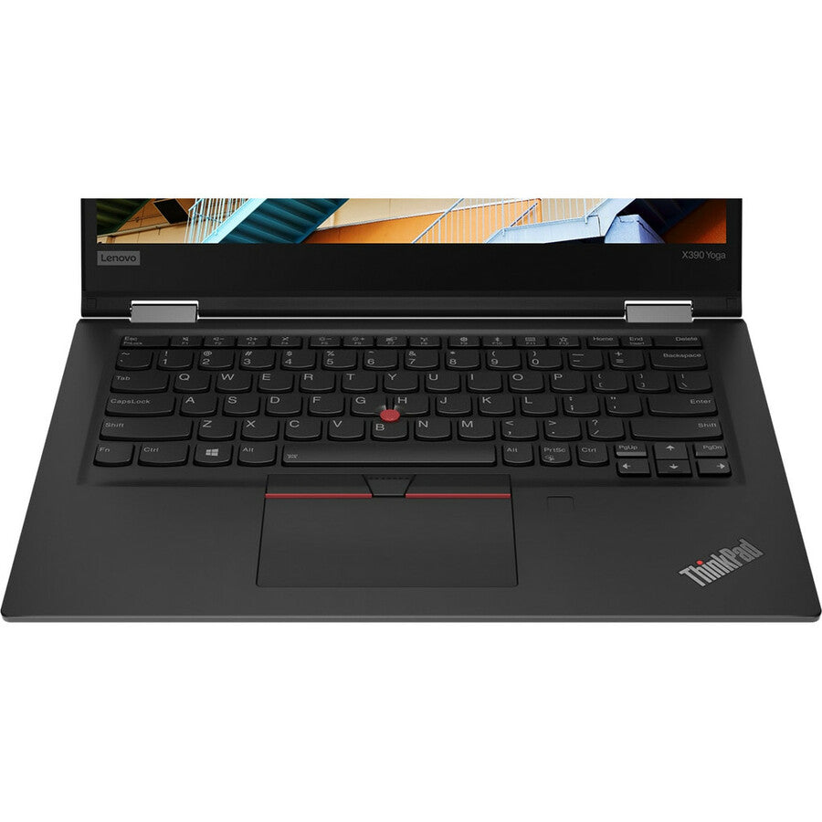 Lenovo ThinkPad X390 Yoga 20NN0014CA 13.3" Touchscreen 2 in 1 Notebook - 1920 x 1080 - Intel Core i5 8th Gen i5-8265U Quad-core (4 Core) 1.60 GHz - 8 GB Total RAM - 256 GB SSD - Black 20NN0014CA