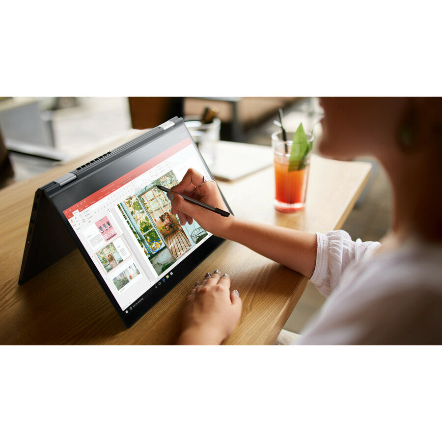 Lenovo ThinkPad X390 Yoga 20NN0011CA 13.3" Touchscreen 2 in 1 Notebook - 1920 x 1080 - Intel Core i7 8th Gen i7-8565U Quad-core (4 Core) 1.80 GHz - 8 GB Total RAM - 256 GB SSD - Black 20NN0011CA