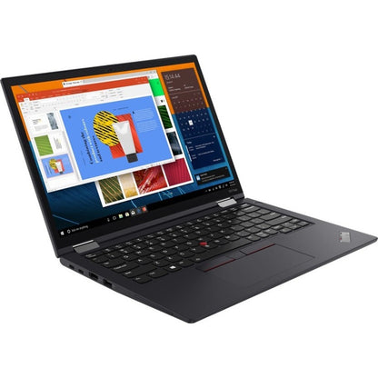 Lenovo ThinkPad X13 Yoga Gen 2 20W8002VUS 13.3" Touchscreen Convertible 2 in 1 Notebook - WUXGA - 1920 x 1200 - Intel Core i5 11th Gen i5-1145G7 Quad-core (4 Core) 2.60 GHz - 8 GB Total RAM - 256 GB SSD - Black 20W8002VUS