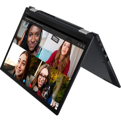 Lenovo ThinkPad X13 Yoga Gen 2 20W8002VUS 13.3" Touchscreen Convertible 2 in 1 Notebook - WUXGA - 1920 x 1200 - Intel Core i5 11th Gen i5-1145G7 Quad-core (4 Core) 2.60 GHz - 8 GB Total RAM - 256 GB SSD - Black 20W8002VUS