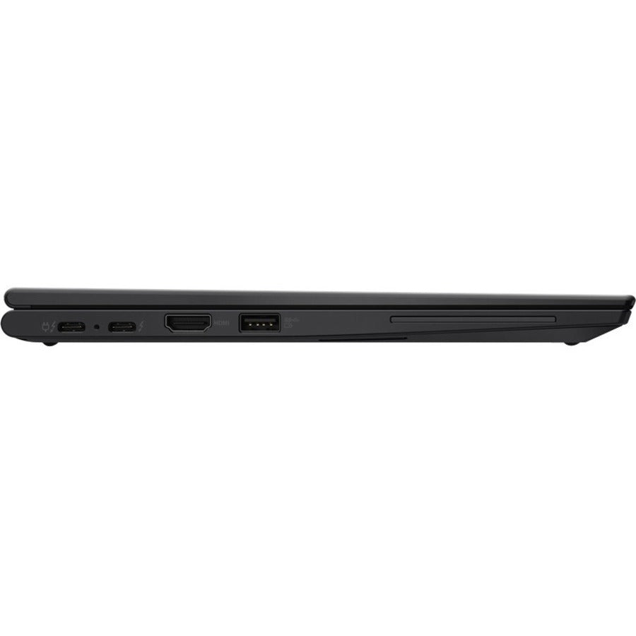 Lenovo ThinkPad X13 Yoga Gen 2 20W8002VUS 13.3" Touchscreen Convertible 2 in 1 Notebook - WUXGA - 1920 x 1200 - Intel Core i5 11th Gen i5-1145G7 Quad-core (4 Core) 2.60 GHz - 8 GB Total RAM - 256 GB SSD - Black 20W8002VUS