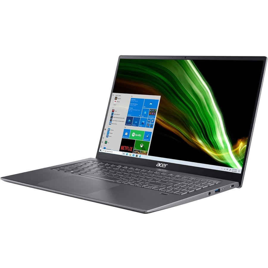 Ordinateur portable Acer Swift 3 SF316-51 SF316-51-75YF 16,1" - Full HD - 1920 x 1080 - Intel Core i7 11e génération i7-11370H Quad-core (4 cœurs) 3,30 GHz - 16 Go RAM - 512 Go SSD NX.ABDAA.004