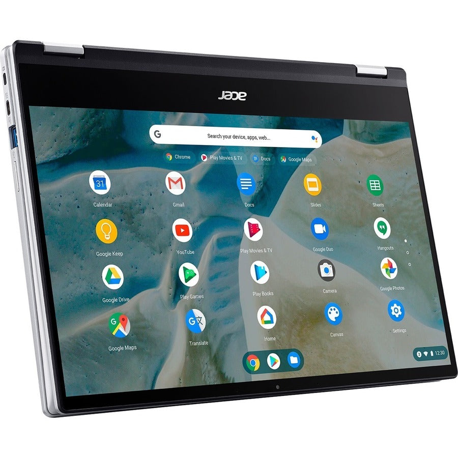 Acer Chromebook Spin 514 CP514-1H CP514-1H-R8AL 14" Touchscreen 2 in 1 Chromebook - Full HD - 1920 x 1080 - AMD Athlon Silver 3050C Dual-core (2 Core) 2.30 GHz - 4 GB RAM - 64 GB Flash Memory - Pure Silver NX.A4AAA.003