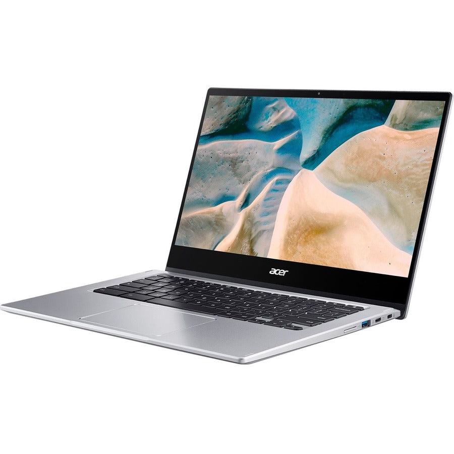 Acer Chromebook Spin 514 CP514-1H CP514-1H-R8AL 14" Touchscreen 2 in 1 Chromebook - Full HD - 1920 x 1080 - AMD Athlon Silver 3050C Dual-core (2 Core) 2.30 GHz - 4 GB RAM - 64 GB Flash Memory - Pure Silver NX.A4AAA.003