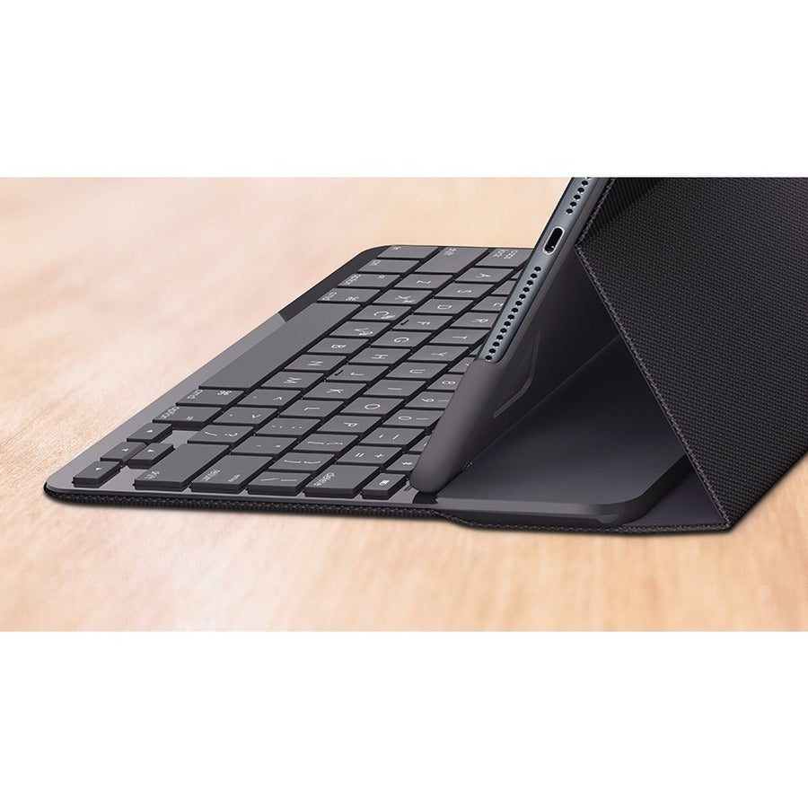 Logitech Slim Folio Keyboard/Cover Case (Folio) Apple, Logitech iPad Air (3rd Generation) Tablet - Graphite 920-009482