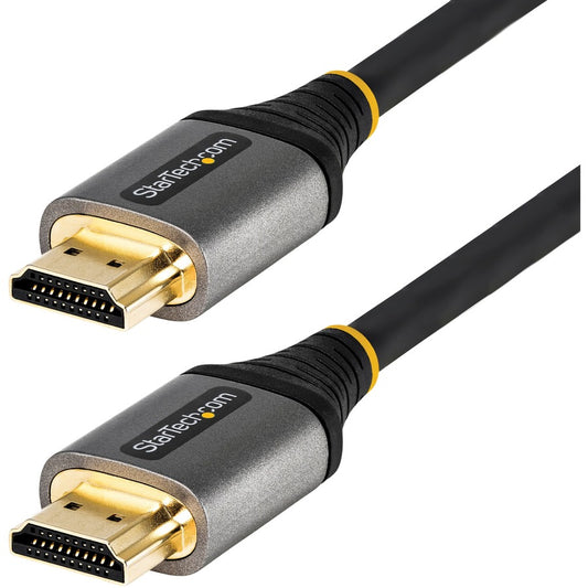 StarTech.com 16ft/5m HDMI 2.1 Cable, Certified Ultra High Speed HDMI Cable 48Gbps, 8K 60Hz/4K 120Hz HDR10+, 8K HDMI Cable, Monitor/Display HDMM21V5M