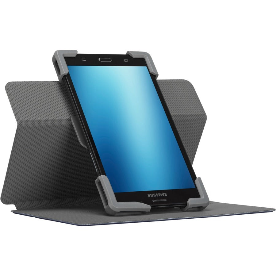 Targus SafeFit THZ78402GL Carrying Case (Folio) for 8.5" Samsung, Amazon, Apple, Alcatel, Acer, Asus, LG, Google, Lenovo, Dell, Archos, ... Tablet - Blue THZ78402GL