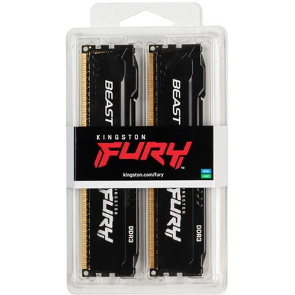 Kingston FURY Beast 16GB (2 x 8GB) DDR3 SDRAM Memory Kit KF318C10BBK2/16