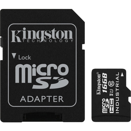 Kingston Industrial 16 GB Class 10/UHS-I microSDHC SDCIT/16GB