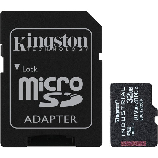 Kingston Industrial 32 GB Class 10/UHS-I (U3) V30 microSDHC SDCIT2/32GB