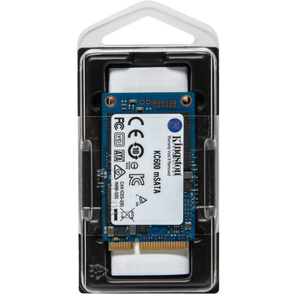 Kingston KC600 512 GB Solid State Drive - mSATA Internal - SATA (SATA/600) SKC600MS/512G