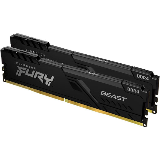 Kingston FURY Beast 16GB (2 x 8GB) DDR4 SDRAM Memory Kit KF430C15BBK2/16