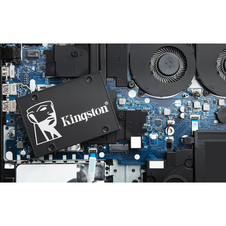 Kingston KC600 512 GB Solid State Drive - 2.5" Internal - SATA (SATA/600) - 3.5" Carrier SKC600B/512G