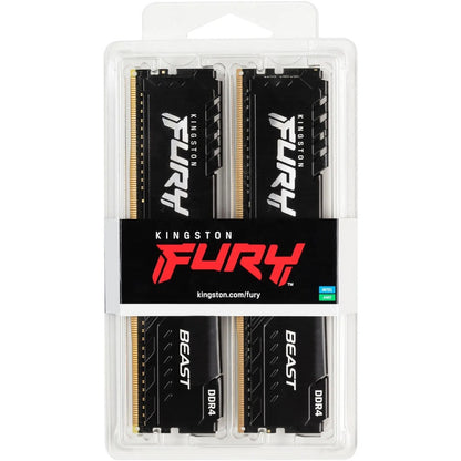 Kingston FURY Beast 8GB (2 x 4GB) DDR4 SDRAM Memory Kit KF432C16BBK2/8