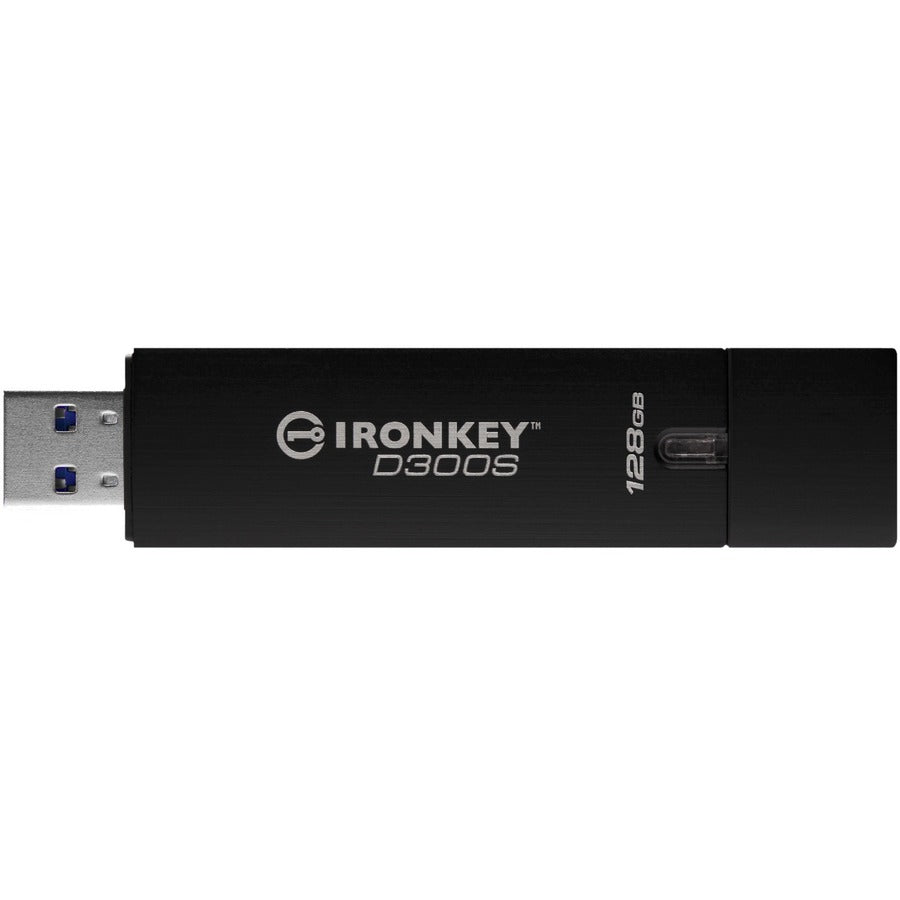 Kingston 128GB IronKey D300 D300S USB 3.1 Flash Drive IKD300S/128GB