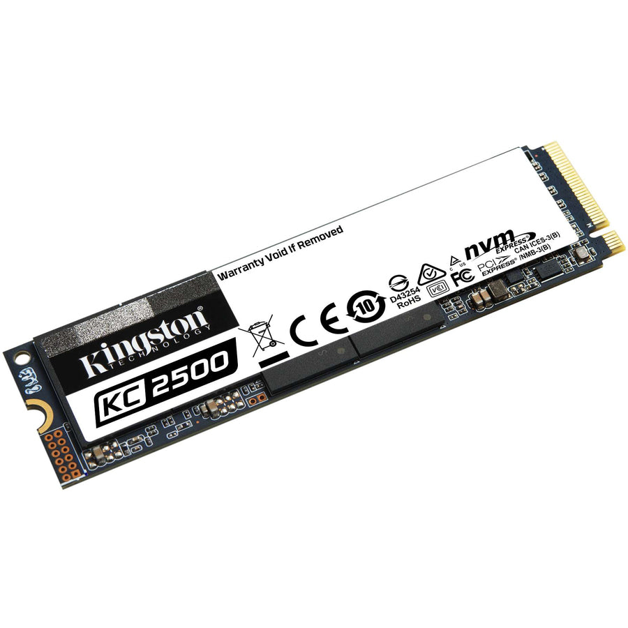 Kingston KC2500 250 GB Solid State Drive - M.2 2280 Internal - PCI Express NVMe (PCI Express NVMe 3.0 x4) SKC2500M8/250G