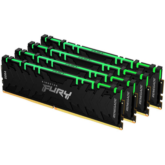 Kingston FURY Renegade 64GB (4 x 16GB) DDR4 SDRAM Memory Kit KF432C16RB1AK4/64