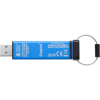 Kingston 32GB DataTraveler 2000 USB 3.1 Flash Drive DT2000/32GB