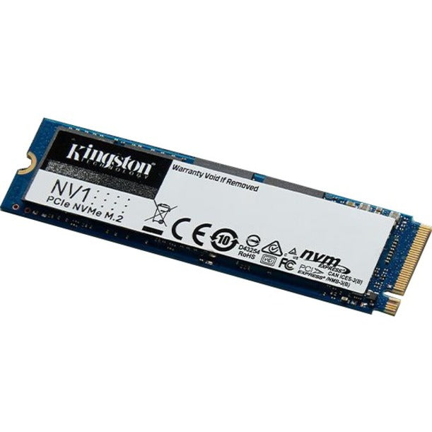 Kingston NV1 500 GB Solid State Drive - M.2 2280 Internal - PCI Express NVMe (PCI Express NVMe 3.0 x4) SNVS/500G