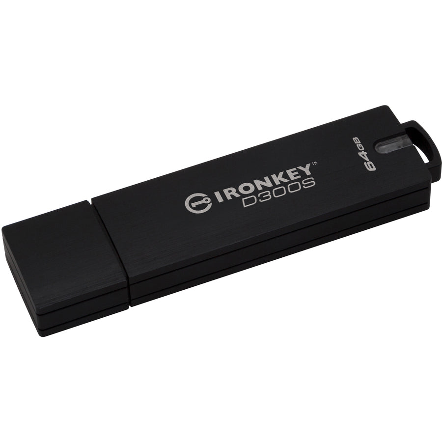 Kingston 64GB IronKey D300 D300S USB 3.1 Flash Drive IKD300S/64GB