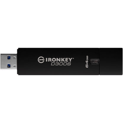 Kingston 64GB IronKey D300 D300S USB 3.1 Flash Drive IKD300S/64GB