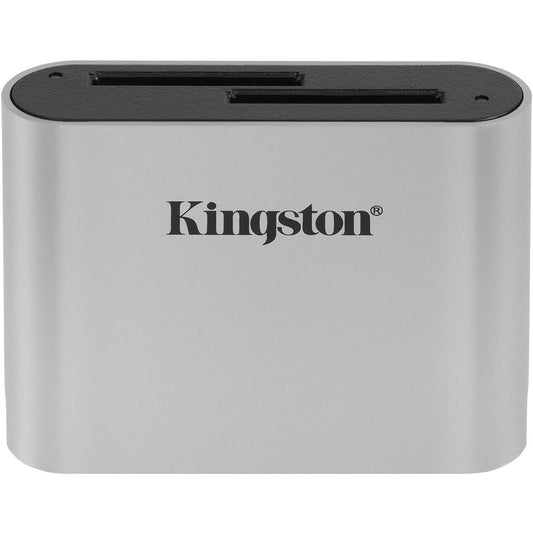 Kingston USB3.2 Gen1 Workflow Dual-Slot SDHC/SDXC UHS-II Card Reader WFS-SD