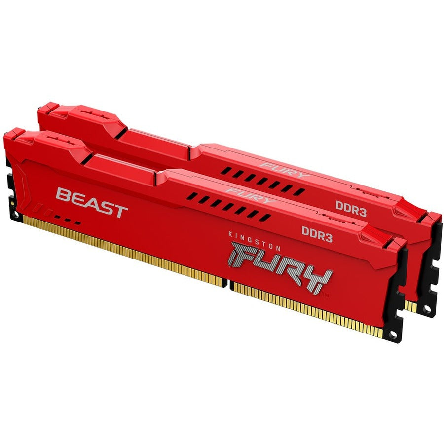 Kingston FURY Beast 8GB (2 x 4GB) DDR3 SDRAM Memory Kit KF316C10BRK2/8