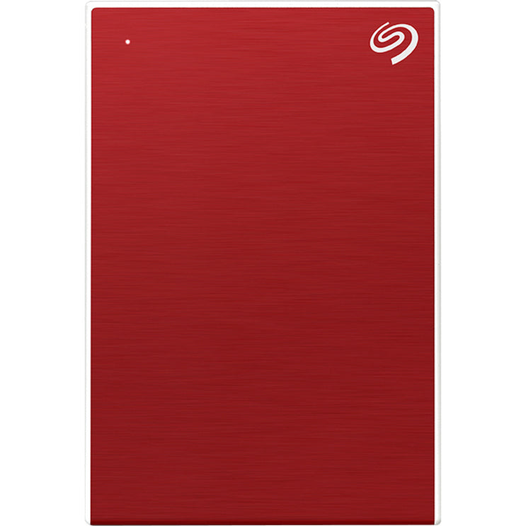 Seagate Backup Plus Slim STHN1000403 1 TB Portable Hard Drive - 2.5" External - Red STHN1000403