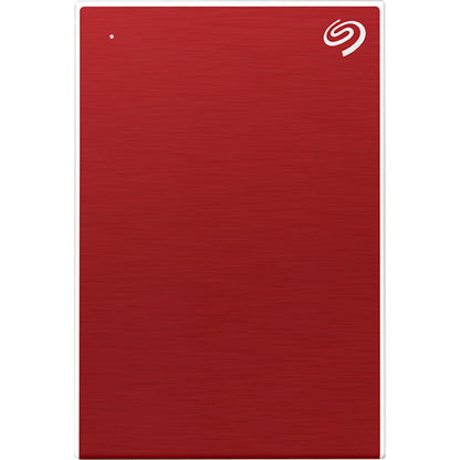 Seagate Backup Plus Slim STHN1000403 1 TB Portable Hard Drive - 2.5" External - Red STHN1000403