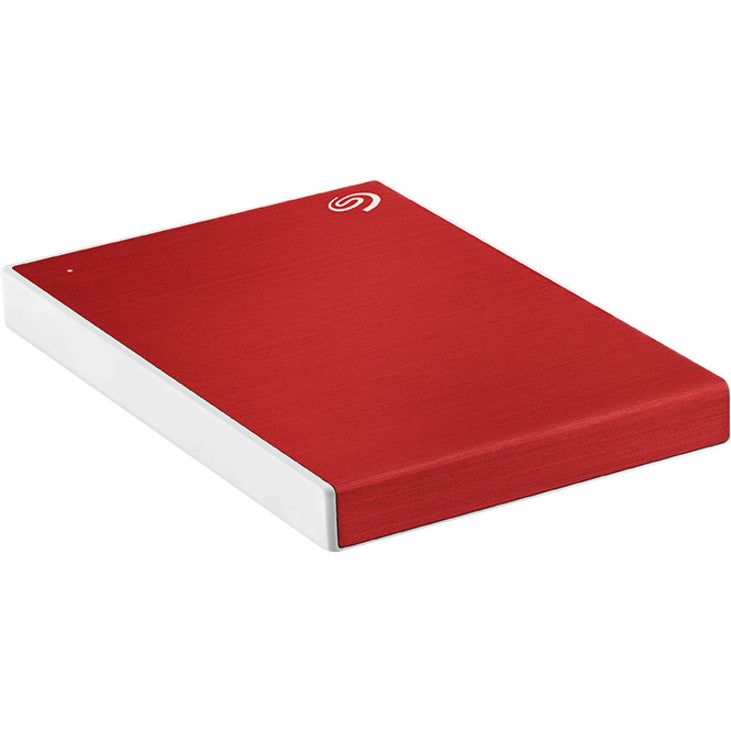 Seagate Backup Plus Slim STHN1000403 1 TB Portable Hard Drive - 2.5" External - Red STHN1000403