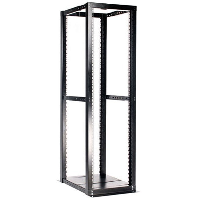 StarTech.com 42U 4 Post Open Frame Server Rack - Adjustable Floor Standing Data Rack - Computer / Network Cabinet (4POSTRACKBK) 4POSTRACKBK