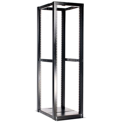 StarTech.com 42U 4 Post Open Frame Server Rack - Adjustable Floor Standing Data Rack - Computer / Network Cabinet (4POSTRACKBK) 4POSTRACKBK