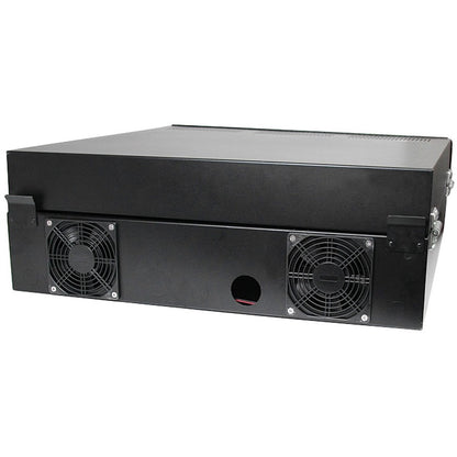 StarTech.com Wallmount Server Rack with Dual Fans and Lock - Vertical Mounting Rack for Server - 4U RK419WALVS