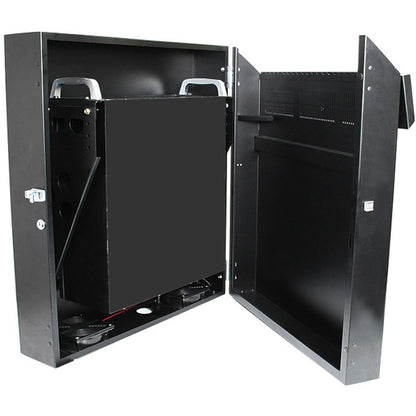 StarTech.com Wallmount Server Rack with Dual Fans and Lock - Vertical Mounting Rack for Server - 4U RK419WALVS