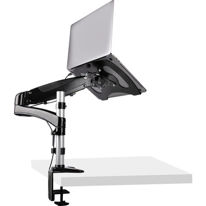 StarTech.com Desk Mount Laptop Arm, Full Motion Articulating Arm/Stand for Laptop or 34 inch Monitor, VESA Mount Laptop Tray, Adjustable ARMUNONB1