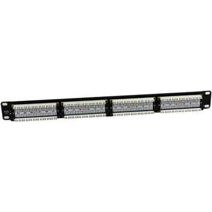 StarTech.com 24 Port 1U Rackmount Cat 6 110 Patch Panel - 45 Degree C6PANL4524