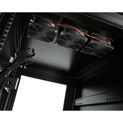 StarTech.com 15U 19in Black Server Rack Cabinet with Fans 2636CABINET