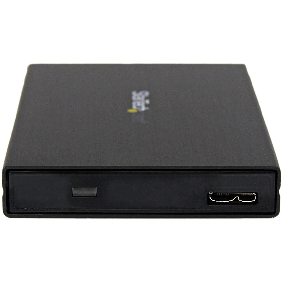 StarTech.com 2.5" Hard Drive Enclosure - Supports UASP - SATA 6Gbps - USB 3.0 External Hard Drive Enclosure - SSD/HDD Enclosure S2510BMU33